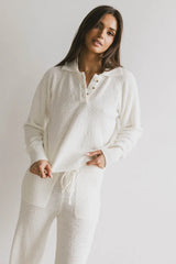 Breck Knit Sweater in Cream - FINAL SALE