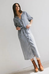 Marigold Denim Midi Dress - FINAL SALE