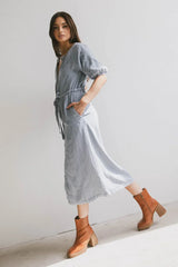 Marigold Denim Midi Dress - FINAL SALE