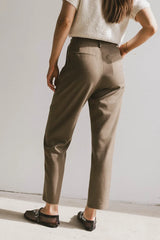 Kamryn Trouser in Mocha - FINAL SALE