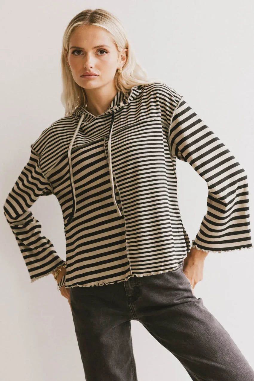 Libby Striped Hoodie - FINAL SALE
