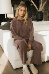Odie Knit Sweater in Burgundy - FINAL SALE
