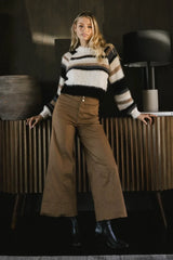Aspen Wide Leg Pants in Camel - FINAL SALE