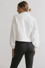 Maxfield Grommet Top in White - FINAL SALE