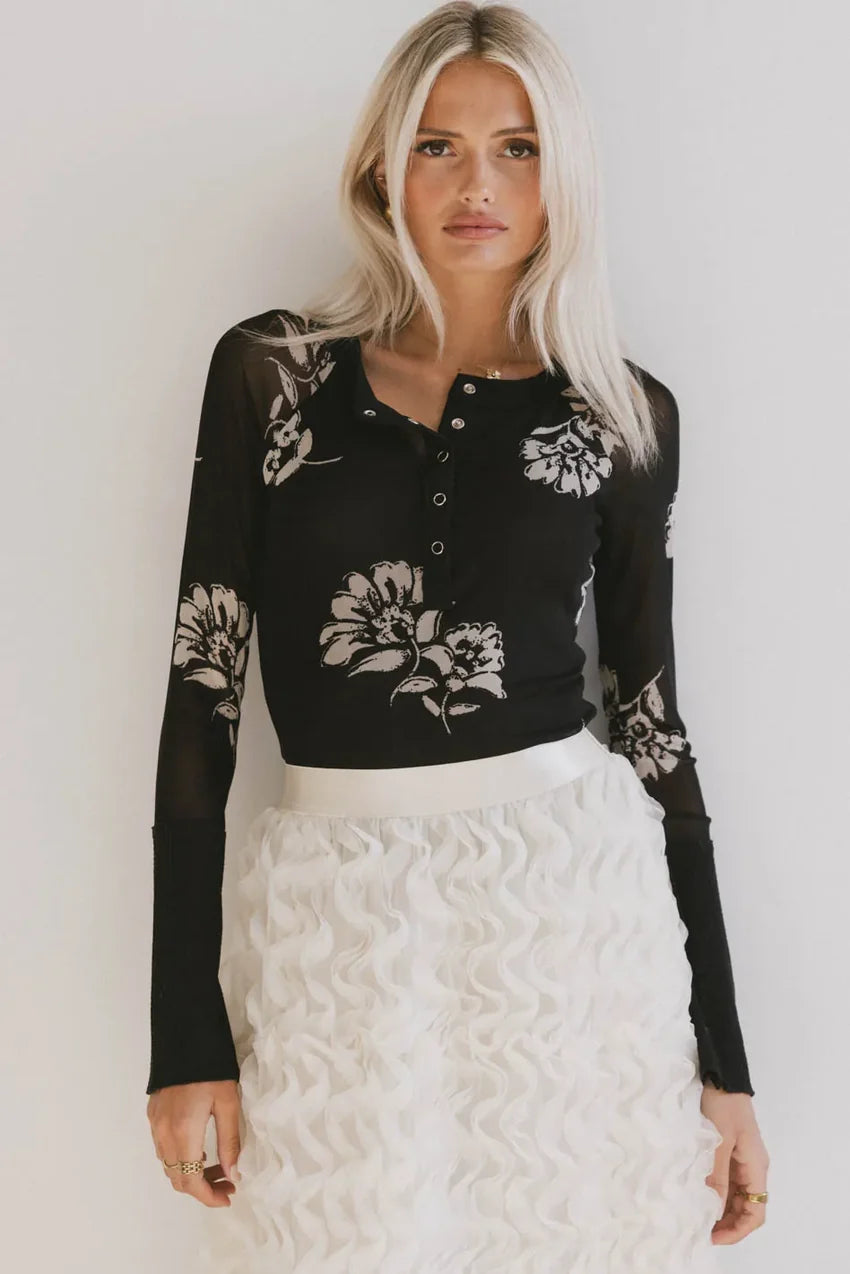 Lumia Mesh Top - FINAL SALE