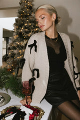 Ellery Bow Cardigan - FINAL SALE