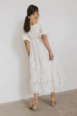 Bethany Maxi Dress in Ivory - FINAL SALE