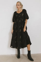 Bethany Maxi Dress in Black - FINAL SALE