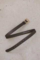 Oshen Leather Belt in Brown - FINAL SALE