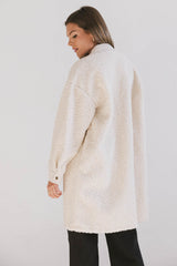 Milandra Sherpa Long Jacket - FINAL SALE