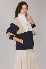 Marcus Quarter Snap Sweatshirt - FINAL SALE