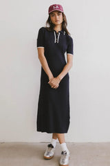 Posie Ribbed Knit Midi Dress - FINAL SALE