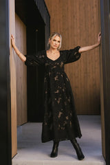 Bethany Maxi Dress in Black - FINAL SALE