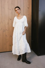 Bethany Maxi Dress in Ivory - FINAL SALE