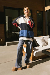 Play On Striped Crewneck - FINAL SALE