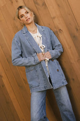 Hesper Denim Blazer - FINAL SALE
