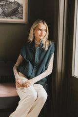 Larkin Denim Vest - FINAL SALE