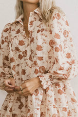 Parlor Floral Embroidered Mini Dress - FINAL SALE