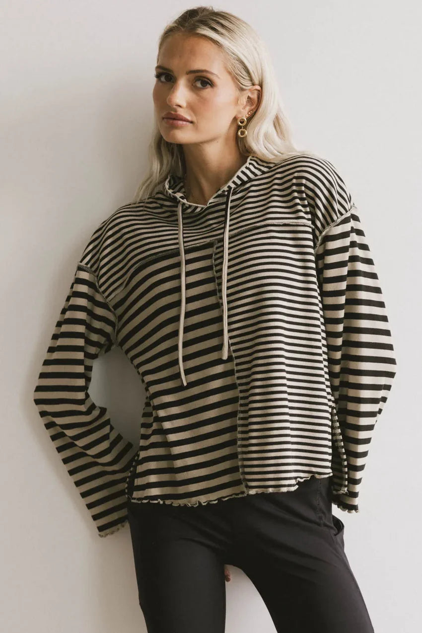 Libby Striped Hoodie - FINAL SALE