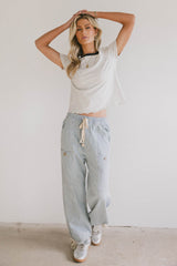 Florence Lettuce Edge Tee - FINAL SALE