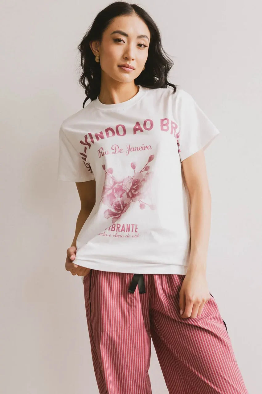 Welcome to Brazil Graphic Tee - FINAL SALE