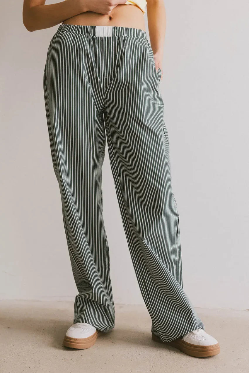 Marline Striped Boxer Pants - FINAL SALE