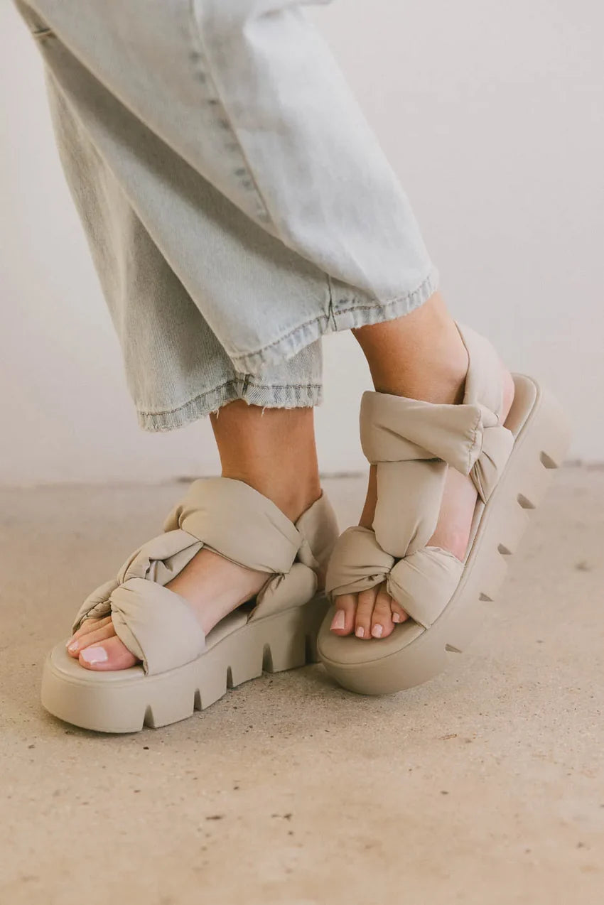 Steve Madden Xandra in Taupe - FINAL SALE
