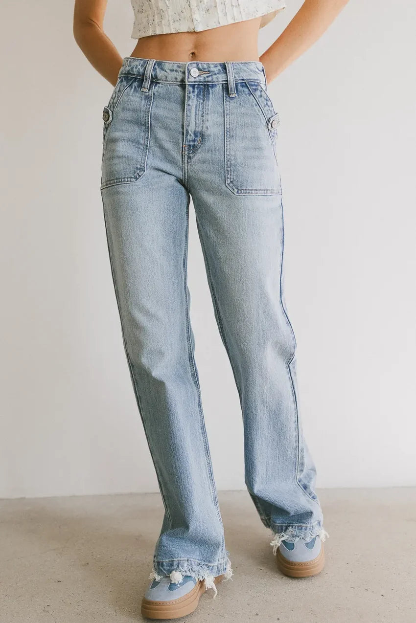 Skylee Wide Leg Jeans - FINAL SALE
