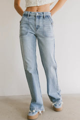 Skylee Wide Leg Jeans - FINAL SALE
