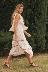 Inara Floral Midi Skirt - FINAL SALE