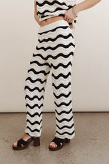 Elenor Knit Bottoms in Black - FINAL SALE