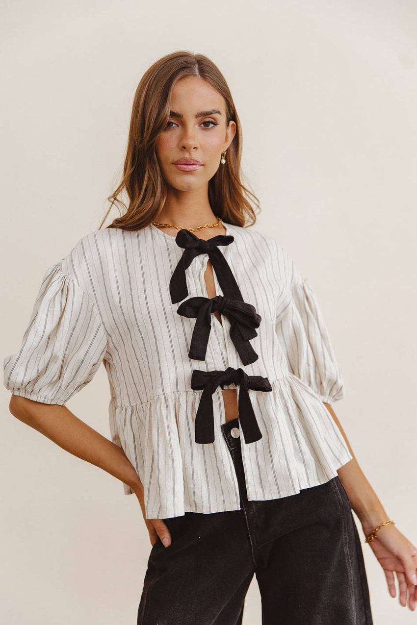 Hyland Peplum Top - FINAL SALE