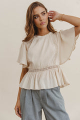 Gwen Textured Blouse - FINAL SALE