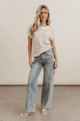 Marcel Knit Sweater in Khaki - FINAL SALE