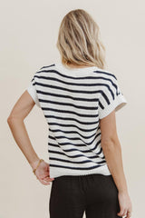 Marcel Knit Sweater in Navy - FINAL SALE