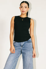 Kimberly Tank Top in Black - FINAL SALE