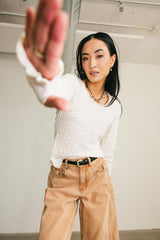 Gracey Lace Top in Cream - FINAL SALE