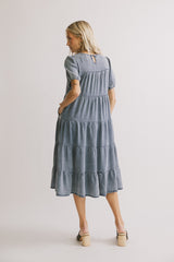 Maribel Denim Midi Dress - FINAL SALE