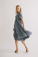Maribel Denim Midi Dress - FINAL SALE