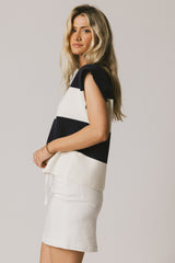 Camilla Striped Sweater in Navy - FINAL SALE