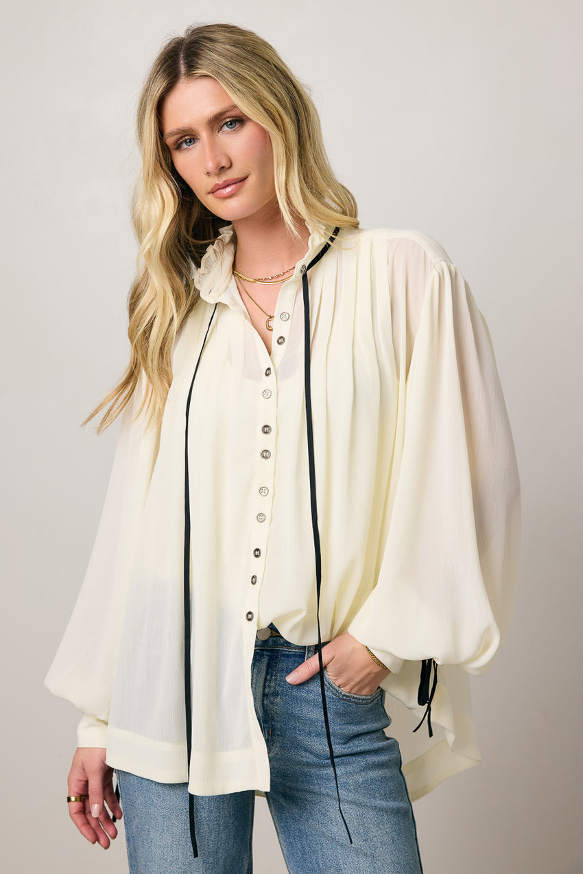 Justine Sheer Blouse - FINAL SALE