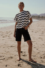 Marlene Wavy Sweater - FINAL SALE