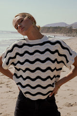Marlene Wavy Sweater - FINAL SALE