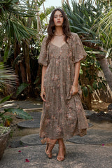 Maribel Dress in Olive - FINAL SALE