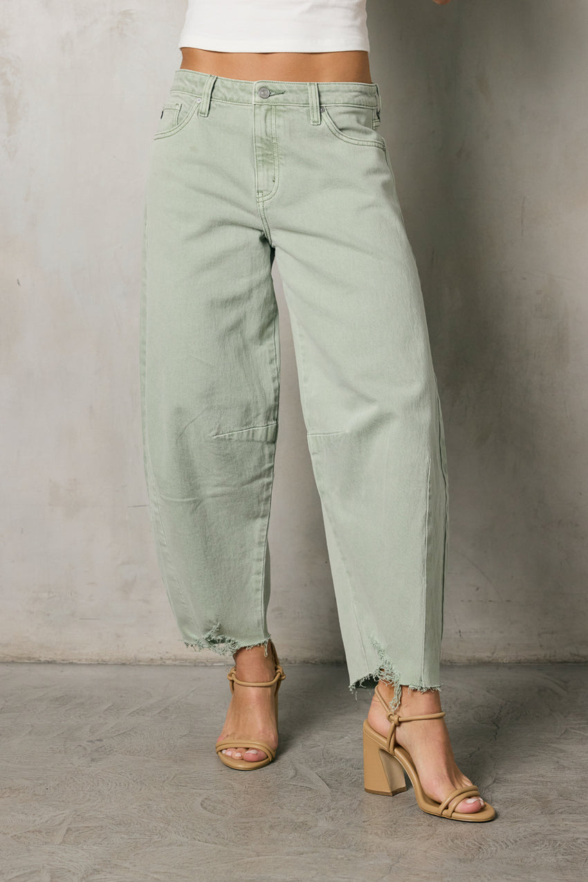 Capri Barrel Jeans - FINAL SALE
