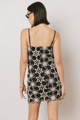 Cory Embroidered Mini Dress - FINAL SALE