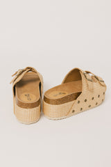 Aurora Woven Platform Sandals - FINAL SALE