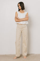 Kaya Corduroy Straight Leg Pants - FINAL SALE