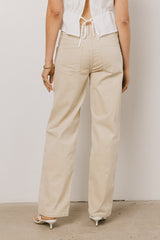 Kaya Corduroy Straight Leg Pants - FINAL SALE