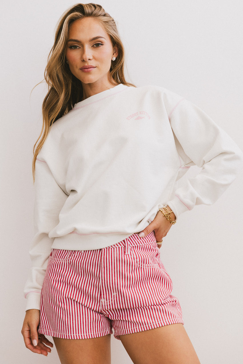 Street Kitty's Crew Neck Sweater - FINAL SALE